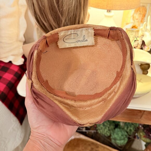 1950's Fascinator hat by Coralie - Picture 6 of 17